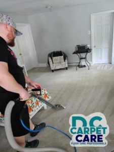 Carpet Cleaning in Action